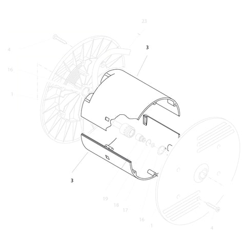 KRANZLE Inner Hose Drum Part 46202