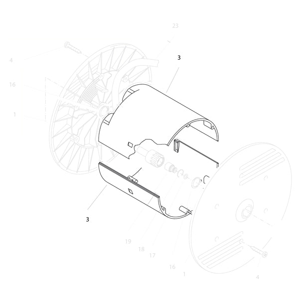 KRANZLE Inner Hose Drum Part 46202