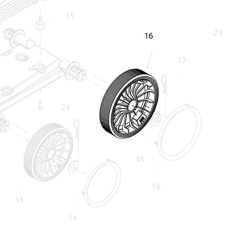 KRANZLE Wheel D250 46508