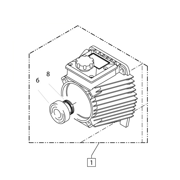 KRANZLE Oil Housing For APG, With Cover & Gasket 465302