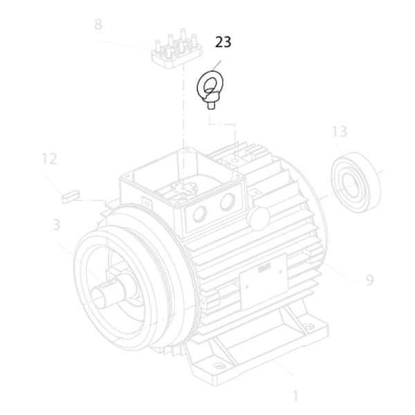 KRANZLE Eyebolt M10 473731