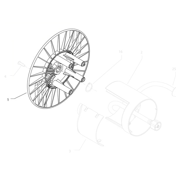 KRANZLE Dish For Hose Drum 48101