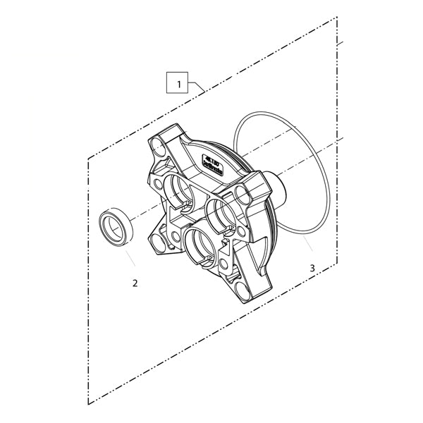 KRANZLE Housing Plate For APZ Pump 15mm 48150