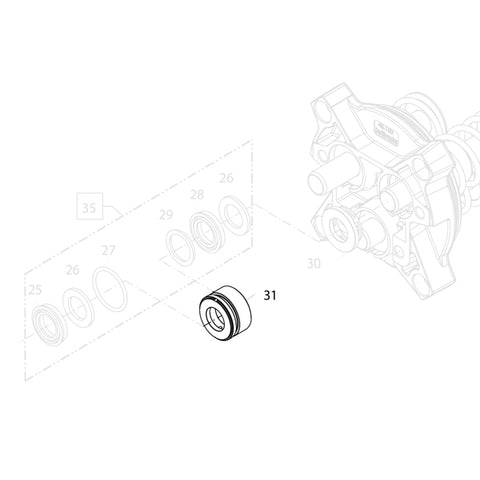 KRANZLE Leakage Ring AP For 15mm 481511