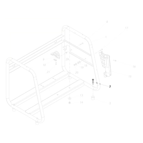 KRANZLE Hexagon Screw 483004