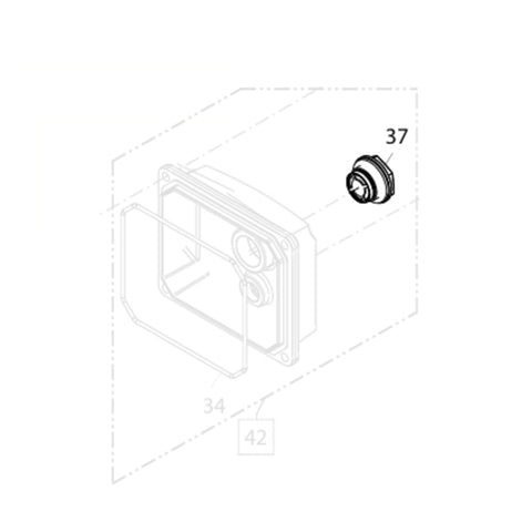 KRANZLE Oil Sight Glass 48420