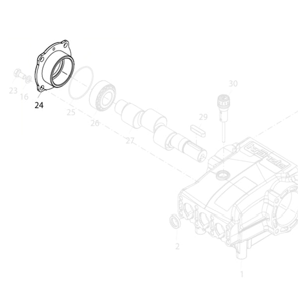 KRANZLE Closed Bearing Housing 485022