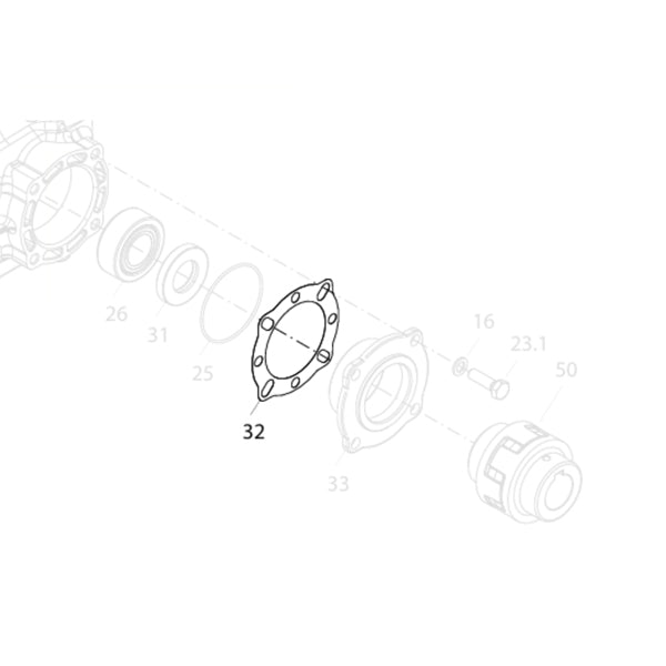KRANZLE Spacer 0.1mm 485031
