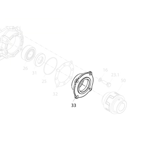 KRANZLE Bearing Housing 485032