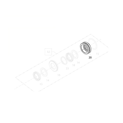 KRANZLE Pressure Sleeve 20mm 486033