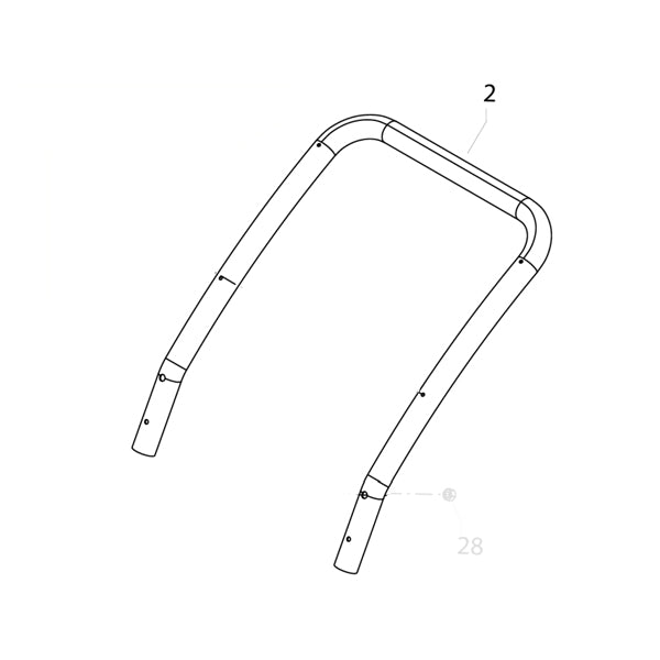 KRANZLE Push Handle 48704