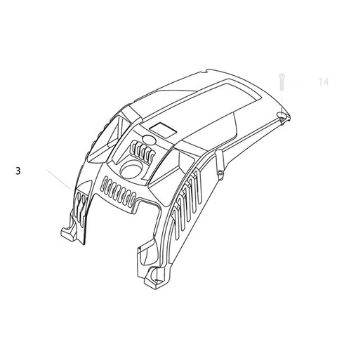 KRANZLE 1152 TS Front Casing 490073