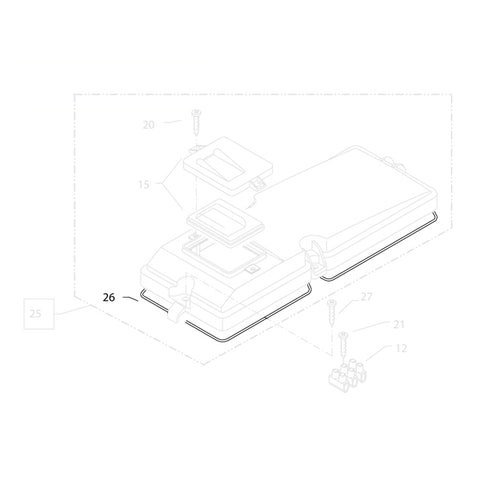 KRANZLE Gasket For Lid 49012