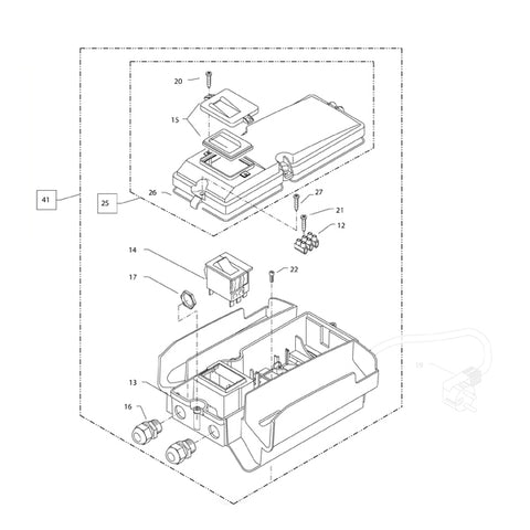 KRANZLE Switch Box Complete 49013