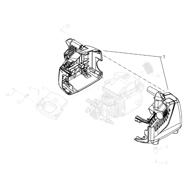 KRANZLE Casing Left & Right 49170