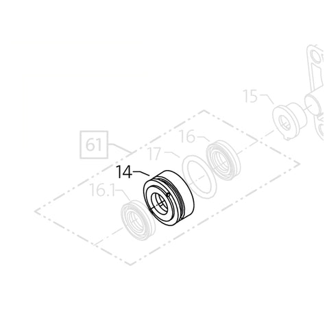 KRANZLE Leakage Ring for AC Pump 12mm 49206