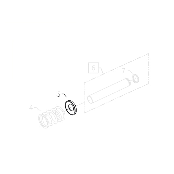 KRANZLE Spring Tensioning Disc 49219