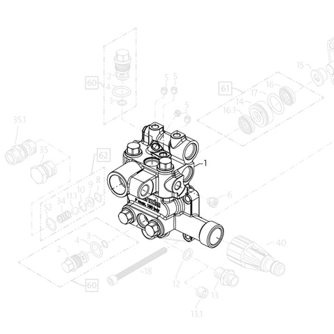 KRANZLE Valve Housing 49401