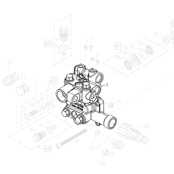 KRANZLE Valve Housing 49401