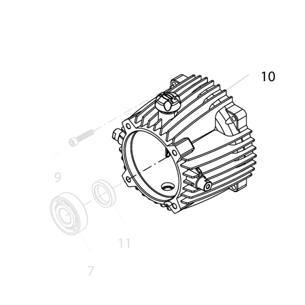 KRANZLE Oil Housing Complete 496260