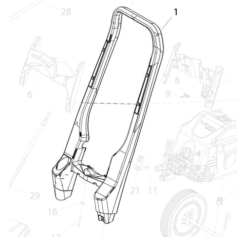 KRANZLE Handle Complete To Fit Quickly 497000