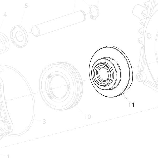 KRANZLE Wobble Plate 10.85° 497025