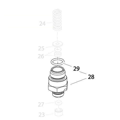 KRANZLE Total Stop Control Spindle Guiding Piece 497027