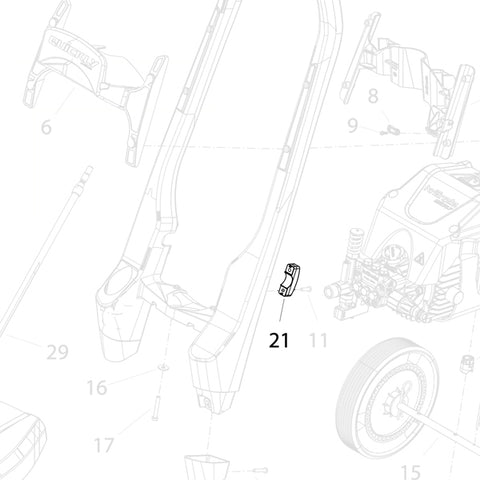 KRANZLE Engine Mount Retaining Clamp To Fit Quickly 497045