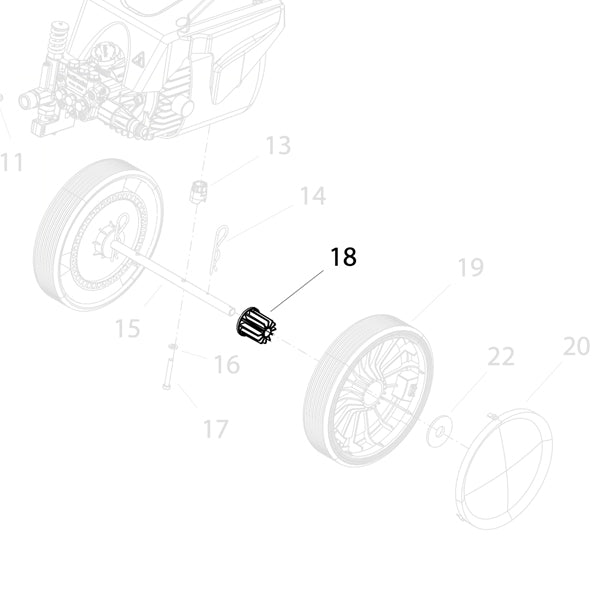 KRANZLE Bushing Wheel To Fit Quickly 497066