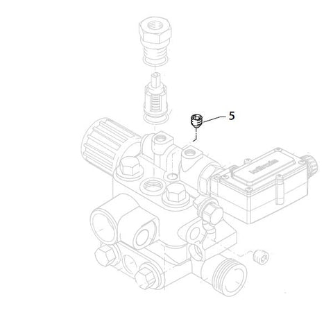 Grub Screw Blanking Plug M8x1 (13158)