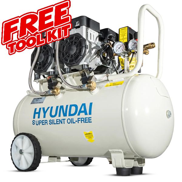 Hyundai HY27550X Silent 50ltr Air Compressor