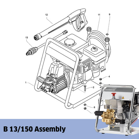 KRANZLE B 13/150 Profi Jet Assembly