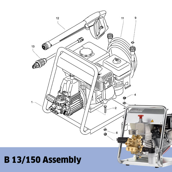 KRANZLE B 13/150 Profi Jet Assembly