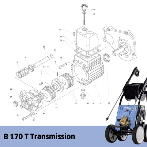 KRANZLE B 170 T Transmission