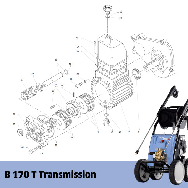 KRANZLE B 170 T Transmission