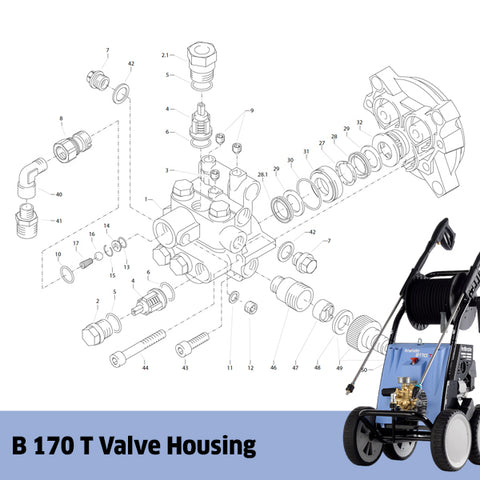 KRANZLE B 170 T Valve Housing