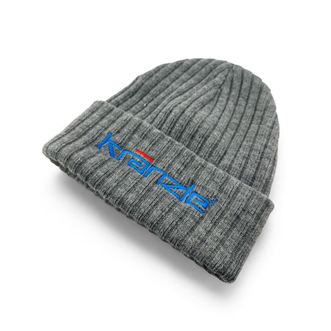KRANZLE Grey Knitted Beanie Cap