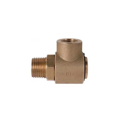 Swivel 90° Brass Elbow For MTM Hose Reel