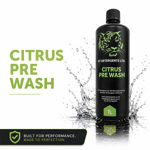 GT DETERGENTS Citrus Pre Wash 1L