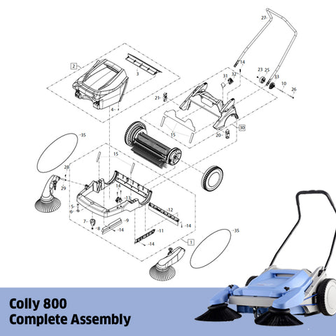 KRANZLE Colly 800 Complete Assembly