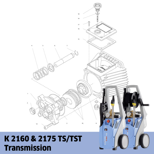 KRANZLE K 2160 & 2175 TS/TST Transmission