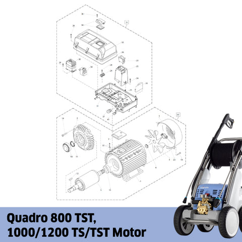 KRANZLE Large Quadro 899 TST, 1000/1200 TS/TST Motor