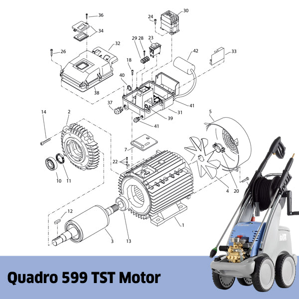 KRANZLE Medium Quadro 599 TST Motor