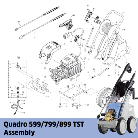 KRANZLE Medium Quadro 599/799/899 TST Assembly