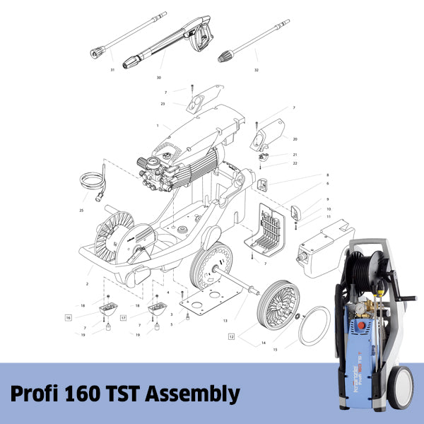 KRANZLE Profi 160 TST Assembly