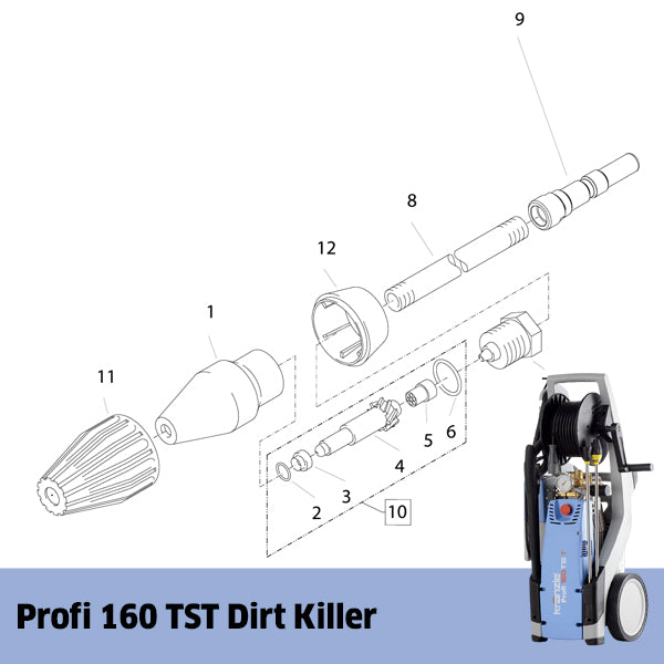 KRANZLE Profi 160 TST Dirt Killer