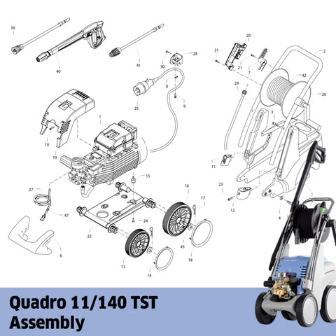 KRANZLE Small Quadro 11/140 TST Assembly