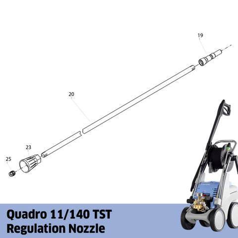 KRANZLE Small Quadro 11/140 TST Regulation Nozzle