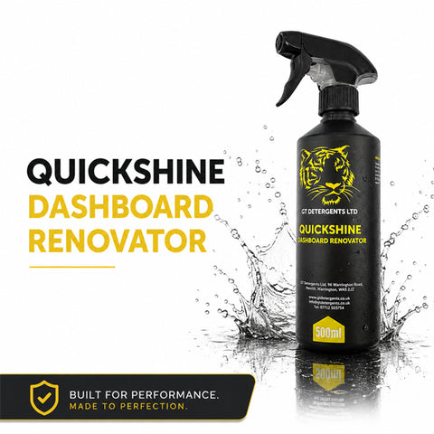 GT DETERGENTS QuickShine Dashboard Renovator 500ml