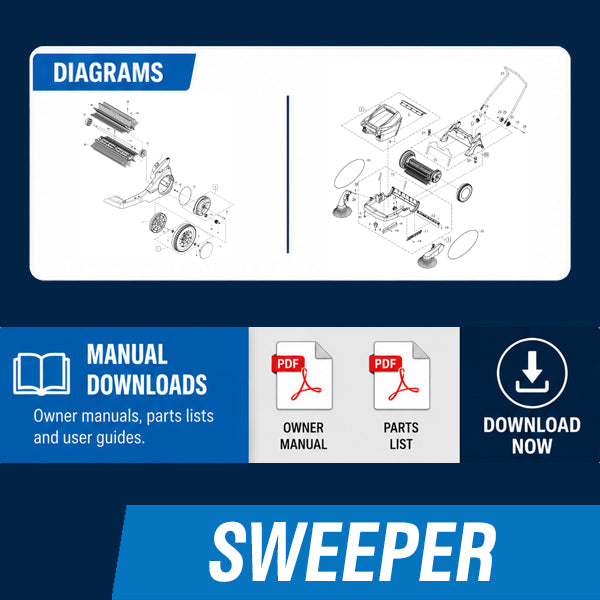 POWER SWEEPER Operating Manuals & Diagrams